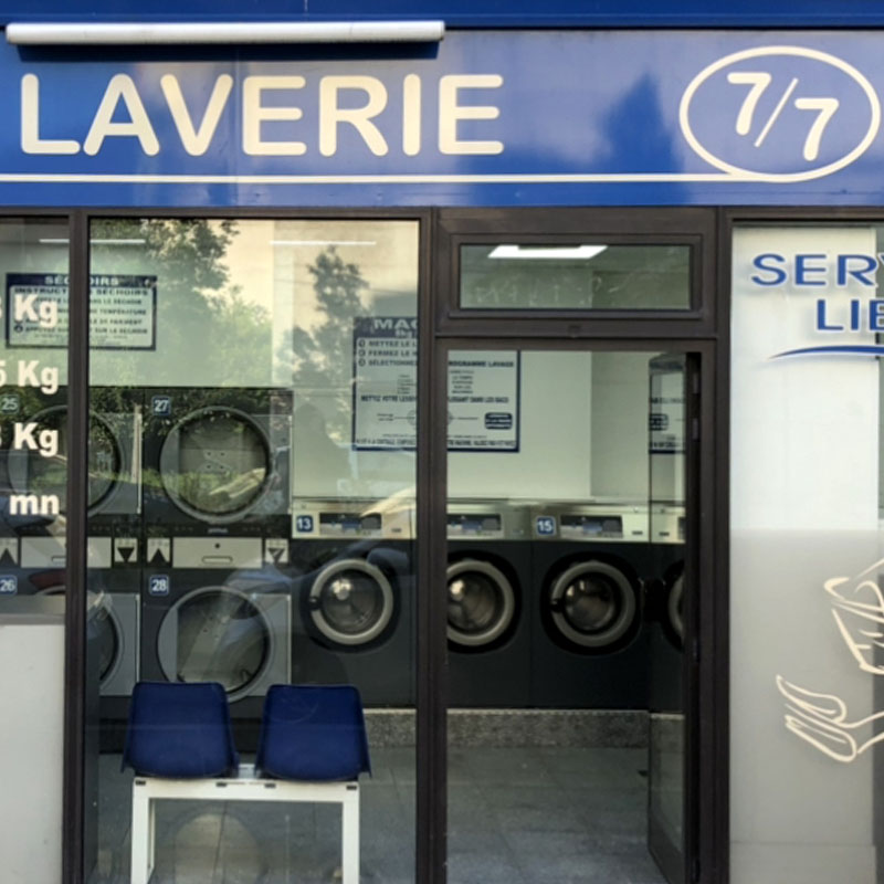 Laverie Automatique Noisy-le-Sec 93 - 1 3 rue Anatole France - En face la Mairie de Noisy-le-Sec en centre-ville