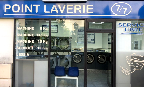 Laverie Automatique Noisy-le-Sec 93 - rue Anatole France - En face la Mairie de Noisy-le-Sec en centre-ville